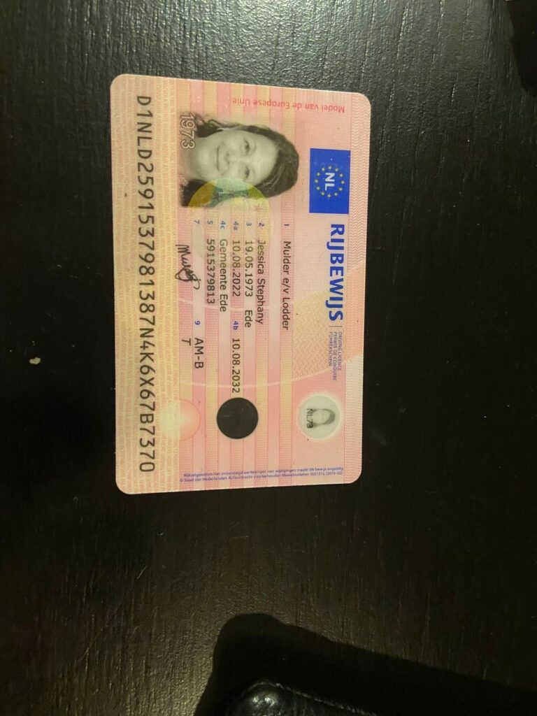 koop een geldig rijbewijs